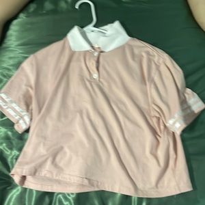 romwe shirt pink large